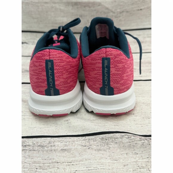 Brooks Launch 7 Women's Running Shoes Pink/Teal Size 10 Medium B - Picture 5 of 12
